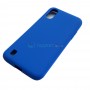 Силиконовый чехол Silicone Cover для Samsung A01, синий