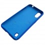 Силиконовый чехол Silicone Cover для Samsung A01, синий