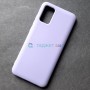 Cиликоновый чехол для Samsung A02S, сирень