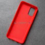 Cиликоновый чехол для Samsung A02S, красный