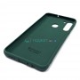 Силиконовый чехол Silicone Cover для Samsung A21 , зеленый