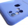 Силиконовый чехол Silicone Cover для Samsung A21S , сиреневый