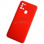Силиконовый чехол Silicone Cover для Samsung A21S , красный