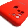 Силиконовый чехол Silicone Cover для Samsung A21S , красный