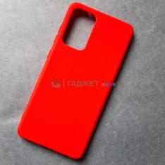 Силиконовый чехол для Samsung A72, красный