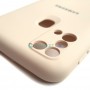 Силиконовый чехол Silicone Cover для Samasung M31, бежевый