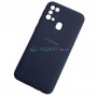 Силиконовый чехол Silicone Cover для Samasung M31, темно-синий