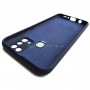 Силиконовый чехол Silicone Cover для Samasung M31, темно-синий