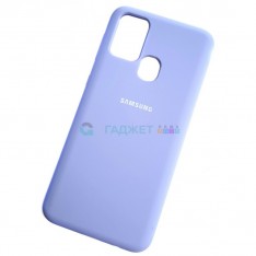 Силиконовый чехол Silicone Cover для Samsung M31, фиолетовый