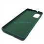 Cиликоновый чехол для Samsung S20 Plus, темно-зеленый