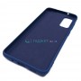 Cиликоновый чехол для Samsung S20, синий