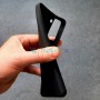 Cиликоновый чехол для Samsung S21 Plus, черный Cиликоновый чехол для Samsung S21 Plus, черный