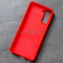 Cиликоновый чехол для Samsung S21 Plus, красный Cиликоновый чехол для Samsung S21 Plus, красный