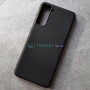 Плотный силиконовый чехол для Samsung S21, черный Плотный силиконовый чехол для Samsung S21, черный