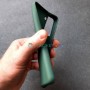 Cиликоновый чехол для Samsung S21, темно-зеленый Cиликоновый чехол для Samsung S21, темно-зеленый