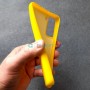 Cиликоновый чехол для Samsung S21, желтый Cиликоновый чехол для Samsung S21, желтый