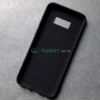 Cиликоновый чехол для Samsung S8 Plus, черный