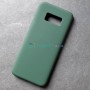 Cиликоновый чехол для Samsung S8, темно-зеленый
