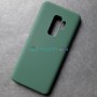 Cиликоновый чехол для Samsung S9 Plus, темно-зеленый