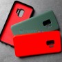 Cиликоновый чехол для Samsung S9, темно-зеленый