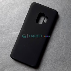 Силиконовый чехол для Samsung S9, черный