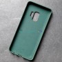 Cиликоновый чехол для Samsung S9, темно-зеленый
