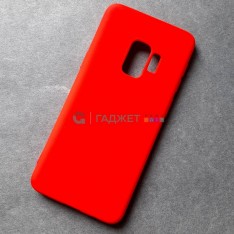 Силиконовый чехол для Samsung S9, красный