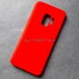 Cиликоновый чехол для Samsung S9, красный