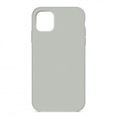 Силиконовый чехол Silicone Case для Apple iPhone 11 Pro №26 (серый-голубой)
