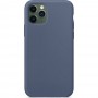 Силиконовый чехол Silicone Case для Apple iPhone 11 №20 (темно-синий)