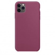Силиконовый чехол Silicone Case для Apple iPhone 11 Pro №63 (темно-розовый)