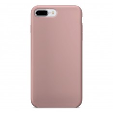 Силиконовый чехол Silicone Case для Apple iPhone 7 / 8 plus №56 (розовый)