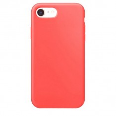 Силиконовый чехол Silicone Case для Apple iPhone 7 / 8 №29 (розово-красный)