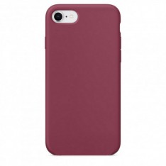 Силиконовый чехол Silicone Case для Apple iPhone 7 / 8 plus №63 (вишневый)