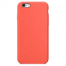 Силиконовый чехол Silicone Case для Apple iPhone 6 №2 (светло-оранжевый)