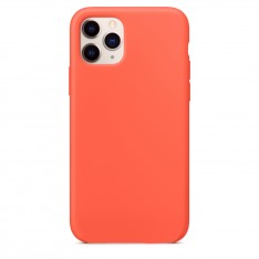 Силиконовый чехол Silicone Case для Apple iPhone 11 №13 (оранжевый)