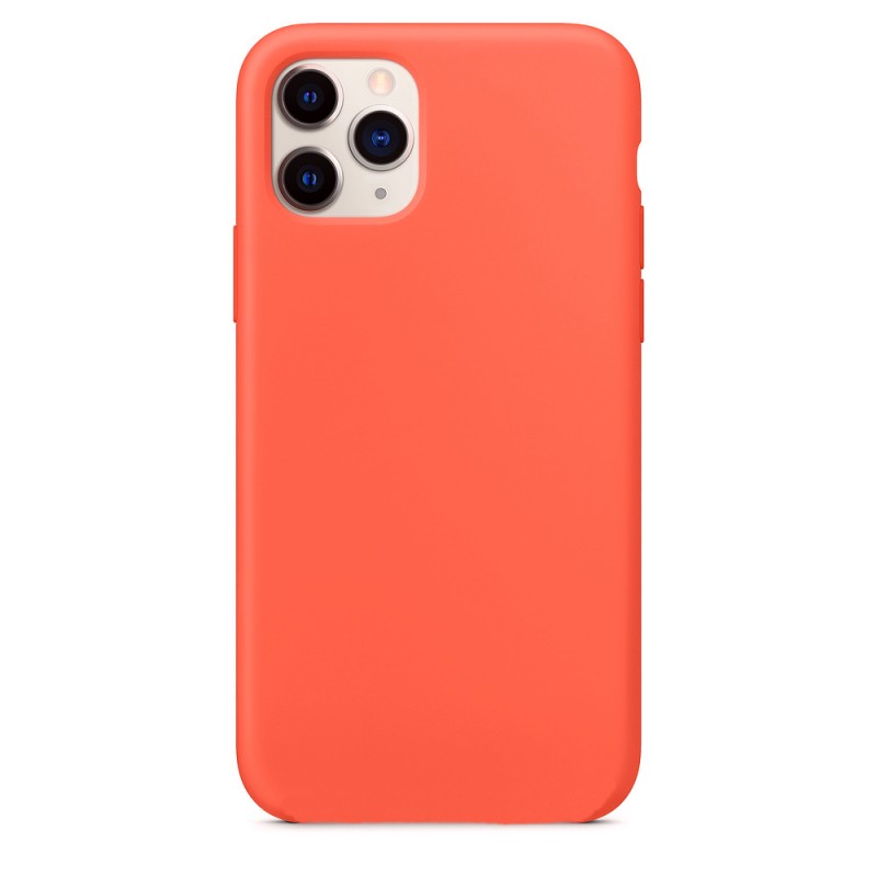Силиконовый чехол Silicone Case для Apple iPhone 11 №13 (оранжевый) Силиконовый чехол Silicone Case для Apple iPhone 11 №13 (оранжевый)