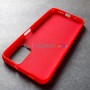 Cиликоновый чехол для Xiaomi Poco M3, красный