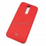 Чехол для Xiaomi Redmi 8 / 8A, силиконовый матовый (бампер), Silicone Cover, цвет красный