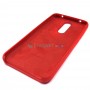 Чехол для Xiaomi Redmi 8 / 8A, силиконовый матовый (бампер), Silicone Cover, цвет красный