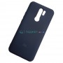 Силиконовый чехол Silicone Cover для Xiaomi Redmi 9, темно-синий