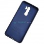 Силиконовый чехол Silicone Cover для Xiaomi Redmi 9, темно-синий