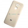 Силиконовый чехол Silicone Cover для Xiaomi Redmi Note 9, бежевый