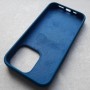 Чехол для iPhone 13 Pro, Silicone Case Premium морская волна