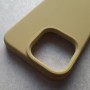 Чехол для iPhone 13 Pro, Silicone Case Premium оливковый