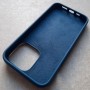 Чехол для iPhone 13 Pro, Silicone Case Premium синий