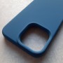 Чехол для iPhone 13 Pro, Silicone Case Premium синий