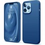 Чехол для iPhone 13 Pro, Silicone Case Premium синий
