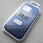 Чехол для iPhone 13 Pro, Silicone Case Premium темно-синий матовый