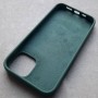 Чехол для iPhone 13, Silicone Case Premium бледно-зеленый